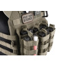Jump type tactical vest - olive