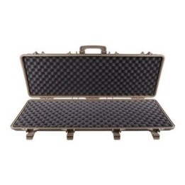 Gun Case 104cm mallette de transport sécuritaire airsoft - Desert Tan