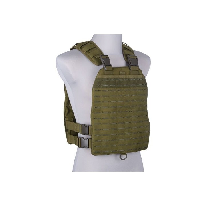 Gilet Tactique Laser-Cut Plate Carrier - Olive Drab moderne confort