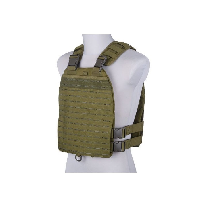 Gilet Tactique Laser-Cut Plate Carrier - Olive Drab moderne confort