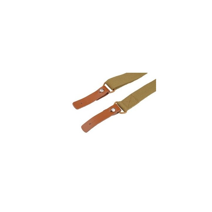 Sangle tactique pour répliques AK couleur Tan équipement airsoft