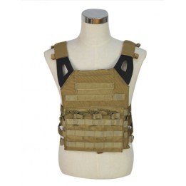 Gilet porte-plaques Swiss Arms - Coyote Tan pour airsoft équipement moderne confort