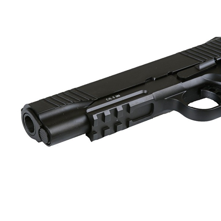 REPLIQUE DE POING 1911 GAZ GBB FULL METAL - Réplique airsoft