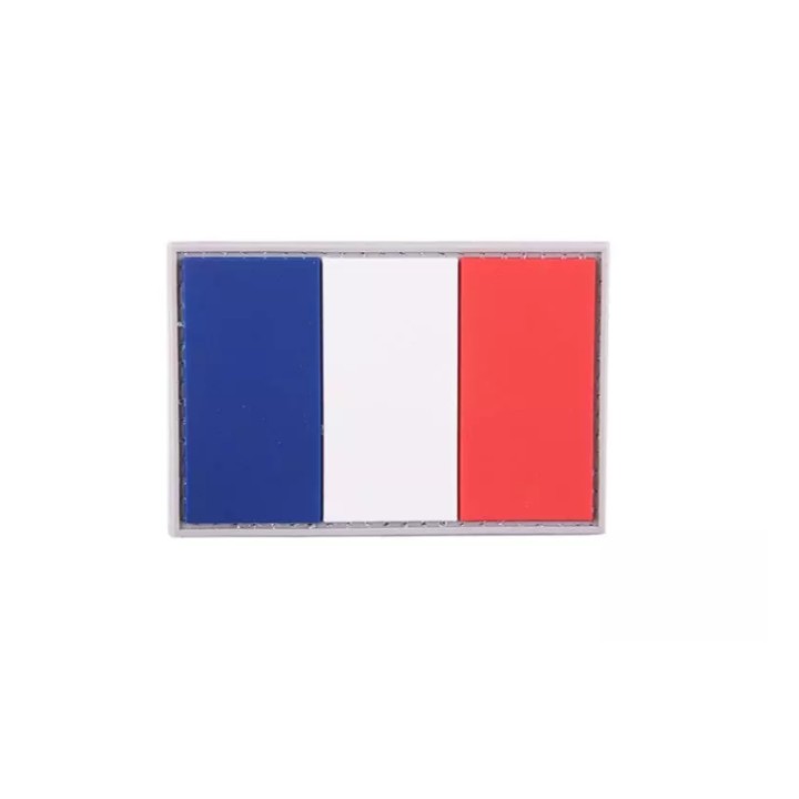 France PVC 3D Velcro Patch - Tactical Airsoft