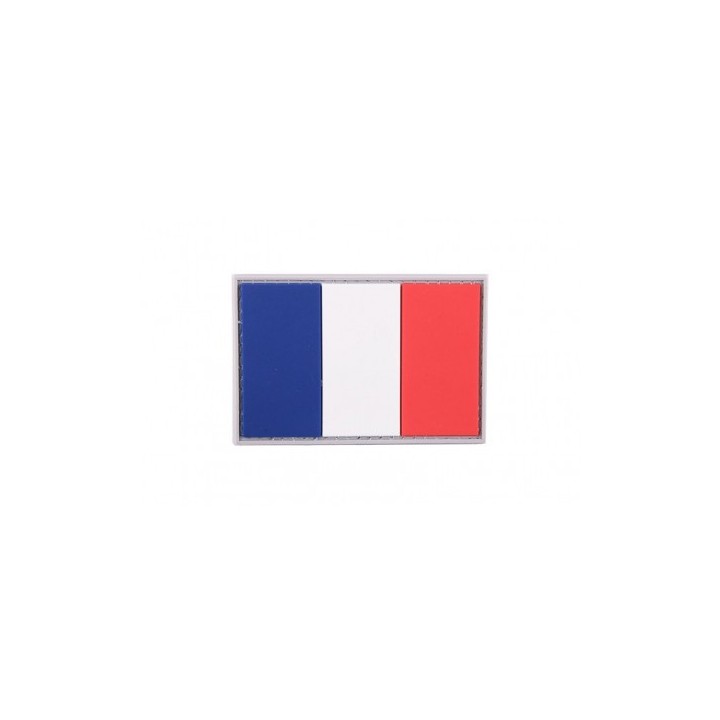 Écusson France PVC 3D Velcro - Identification Tactique Airsoft
