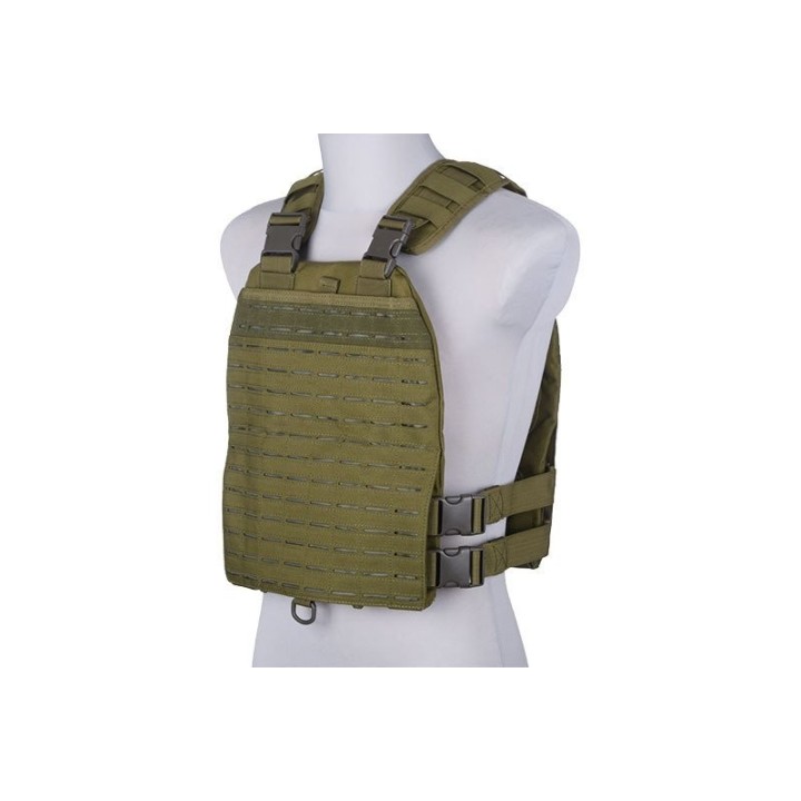 Gilet Tactique Laser-Cut Plate Carrier - Olive Drab moderne confort