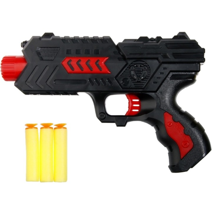 PISTOLET JOUET LANCE FLÉCHETTES EN MOUSSE