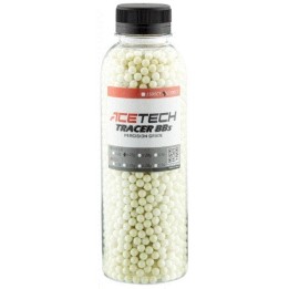 Billes Acetech Tracer 0.25g x 2700 vertes bouteille