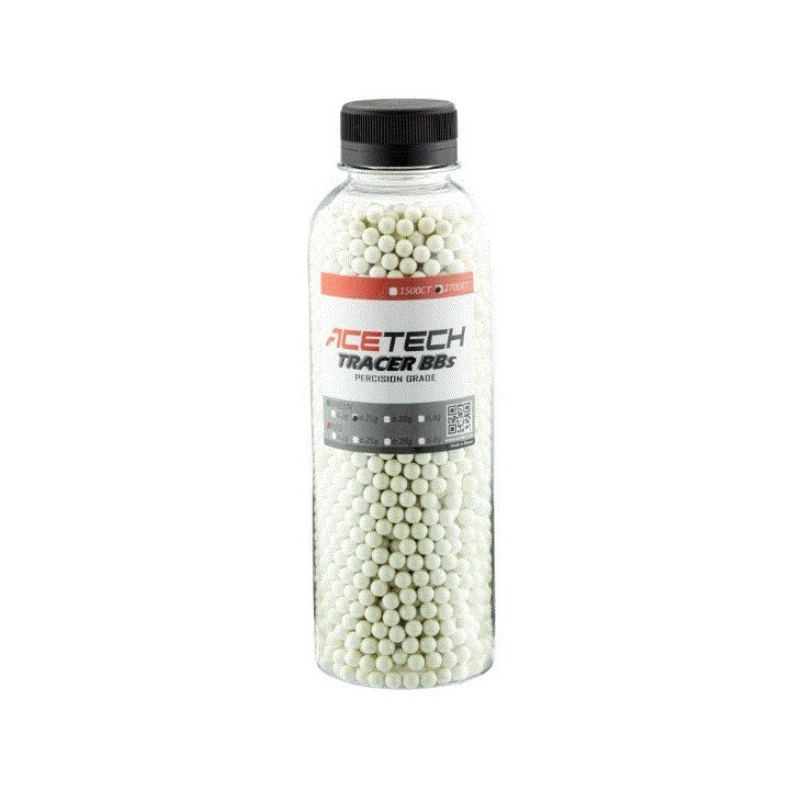 Billes BIO 0,20g x 2700 bouteille Tracer PLA Acetech Verte