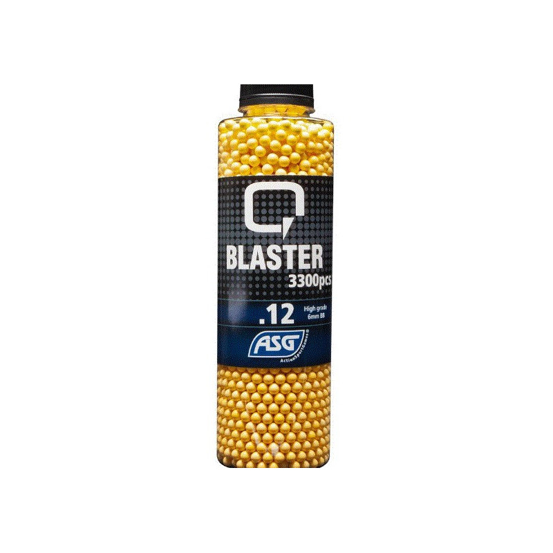 Billes, Q Blaster, 0,12g, 3300 pcs