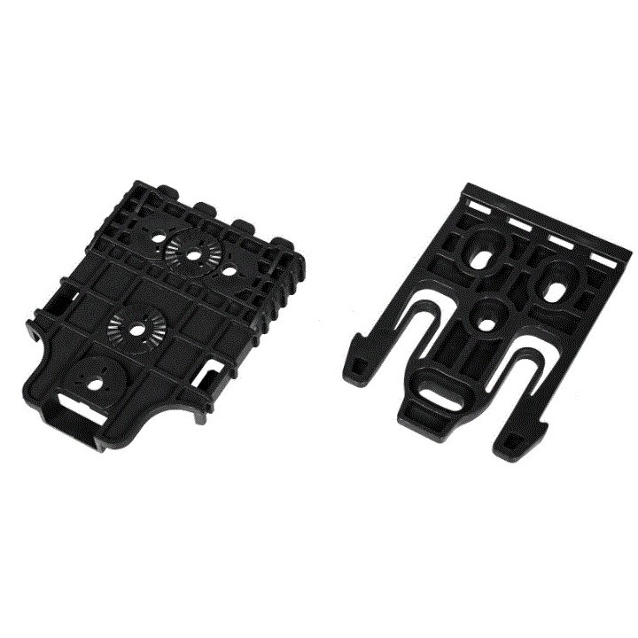Quick Release mount for holsters (set) – black