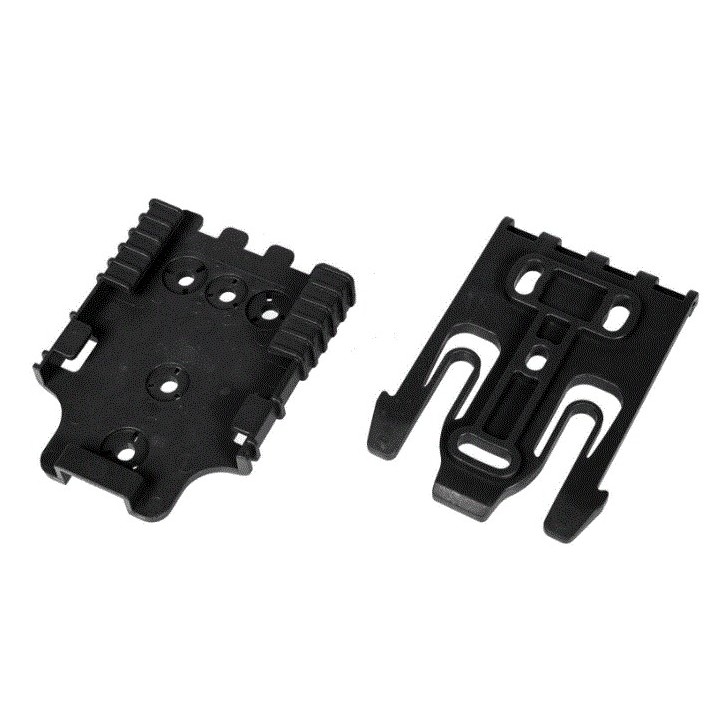 Quick Release mount for holsters (set) – black