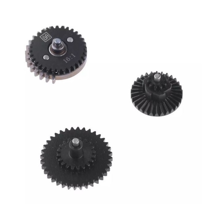 Steel 16:1 CNC gear set