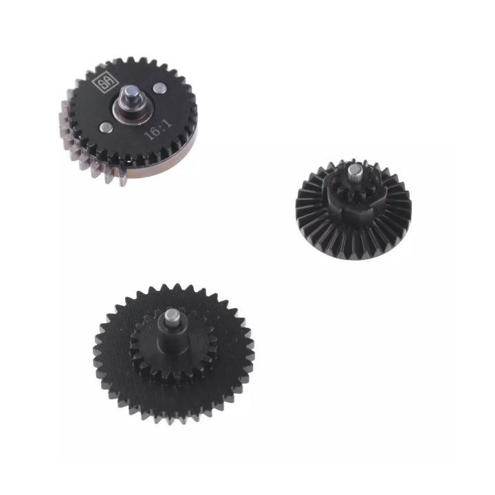 Steel 16:1 CNC gear set