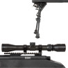 Sniper airsoft sA-S03 CORE™ High Velocity Selector Scope avec lunette et bipied - noir