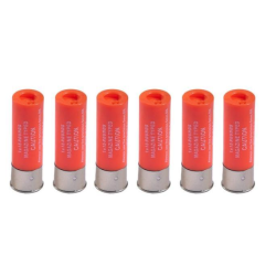CARTOUCHES FUSIL A POMPE 15BBS 6PCS ORANGE