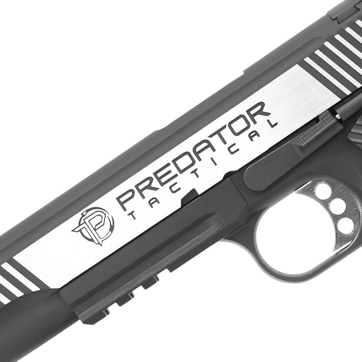 PISTOLET 6MM PREDATOR 1911 SHRIKE CO2 BI-TON