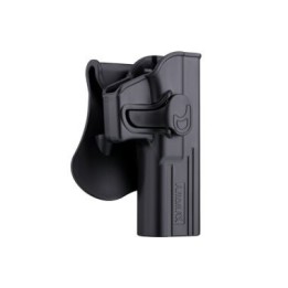 HOLSTER RIGIDE AMOMAX G2 P99 NOIR