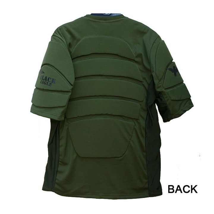 Paintball Chest Protection Black Eagle Corporation Green kids