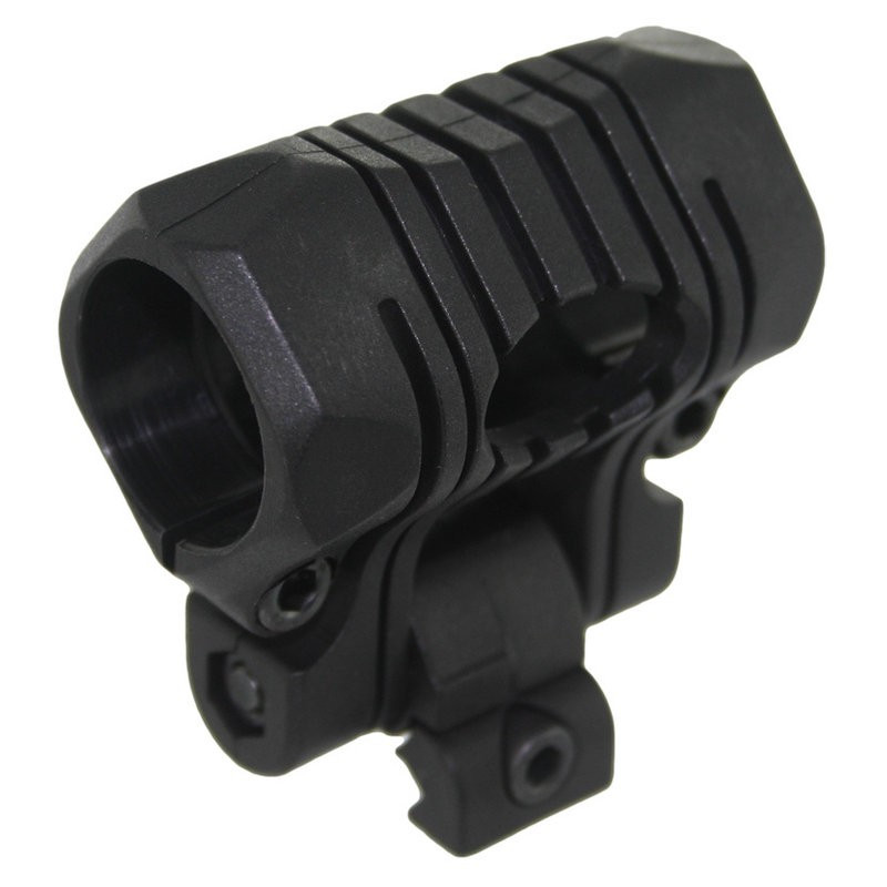 OT 0424 5 Positions Nylon Plastic Gun Mount for Flashlight DE [Black Eagle]