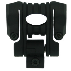 OT 0424 5 Positions Nylon Plastic Gun Mount for Flashlight DE [Black Eagle]
