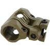 OT 0424 5 Positions Nylon Plastic Gun Mount for Flashlight DE [Black Eagle]