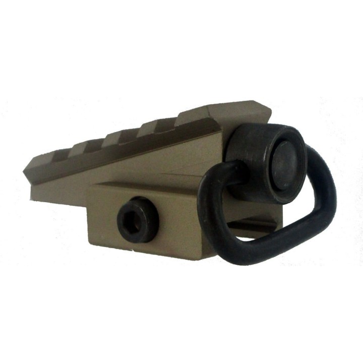 Pyramid Angled Rail Adapter Tan - Sangle attache