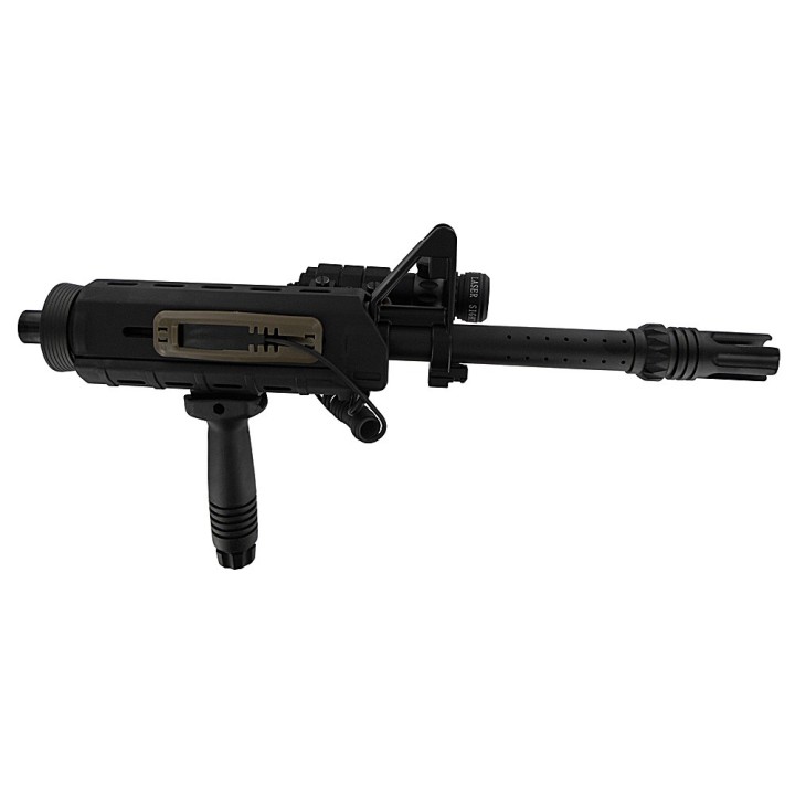 Kit rail pour garde main commando Black - Rail and rings