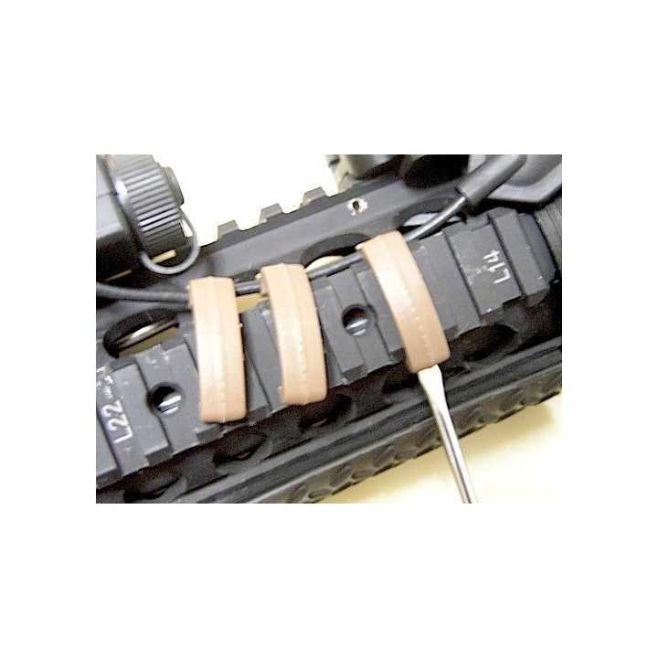 Black Eagle IndexClips, 60 Piece Set (DE) - Rails cover