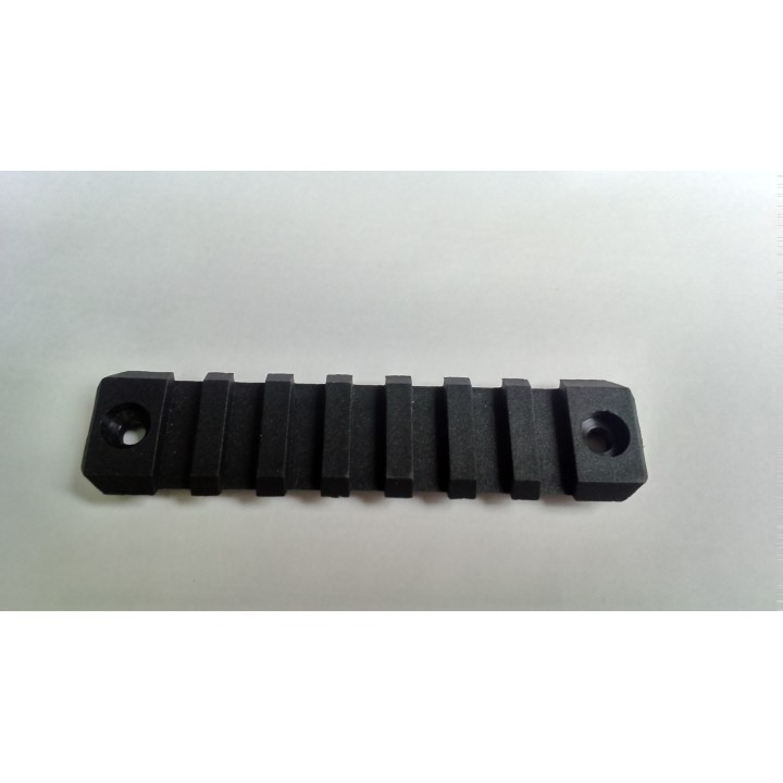 Rail KeyMod Black Eagle - Rail and rings