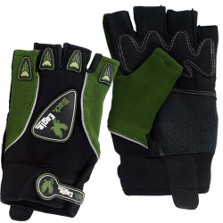Mitaines airsoft vert taille L