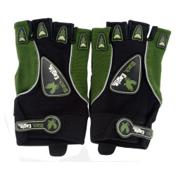 Mitaines airsoft vert taille L