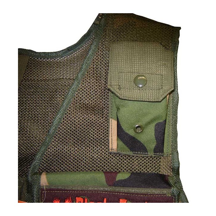 Veste Tactical Black Eagle Camo 2K13 - Poches gilet tactique