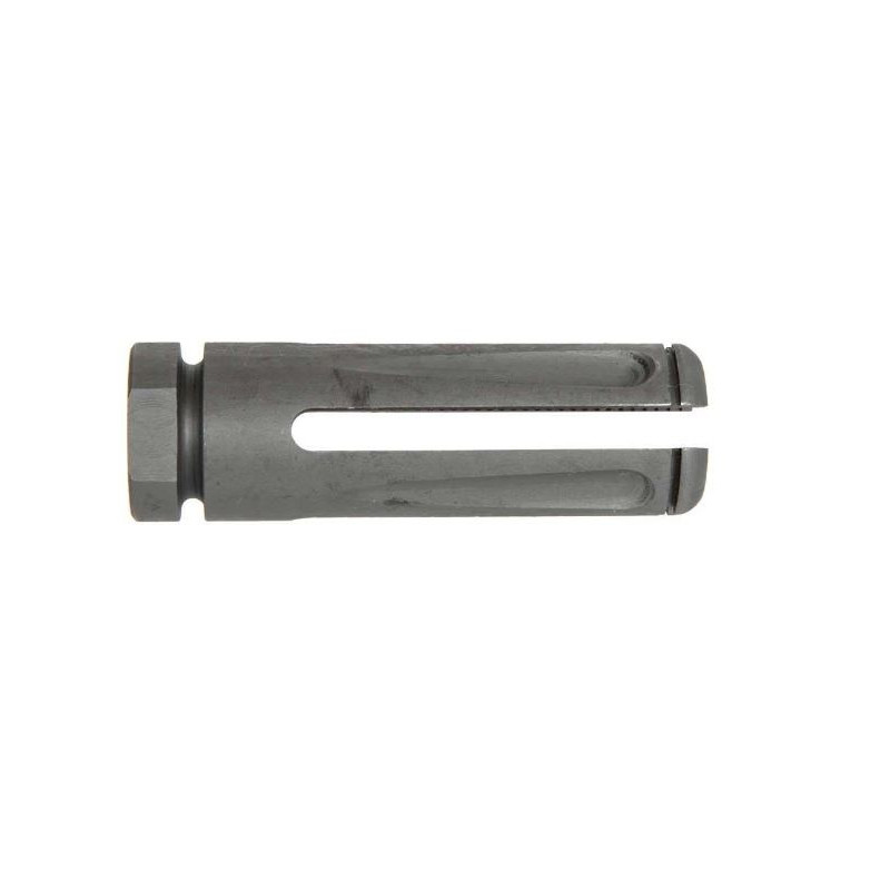 Acier cache flamme pour répliques M4/M16 - 14mm CW/CCW