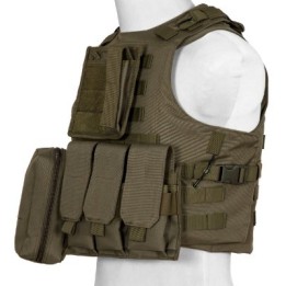 Gilet tactique type FSBE - vert olive