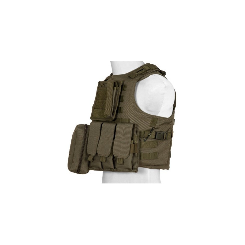 Gilet tactique type FSBE - vert olive