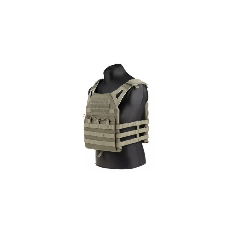 Gilet tactique type de saut - vert olive