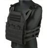 Gilet tactique type de saut - noir
