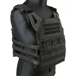Gilet tactique type de saut - noir