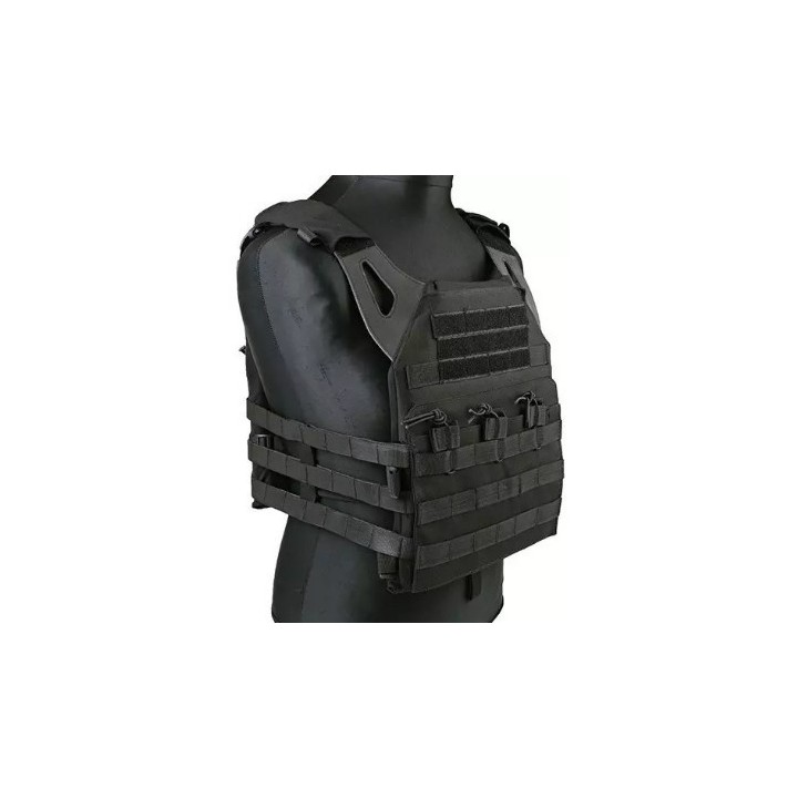 Gilet tactique type de saut - noir