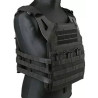 Gilet tactique type de saut - noir