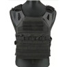 Gilet tactique type de saut - noir
