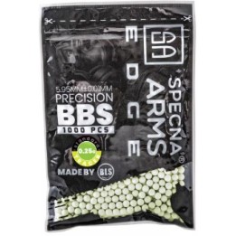 Billes de précision Specna Arms EDGE™ Tracer 0.25g - 1000 pcs. - vert