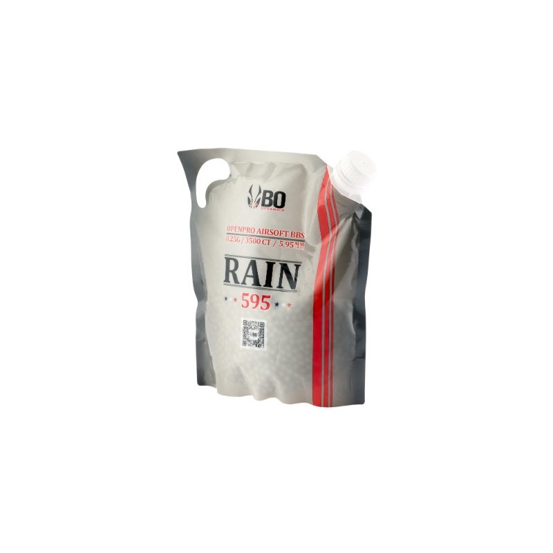 Billes Airsoft 6mm 0.23g rain- BO-3500 RDS / 0. 23g
