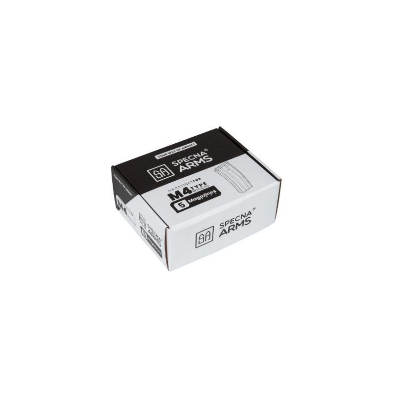 Hi-Cap 300 BB Magazine for M4/M16 Replique - black