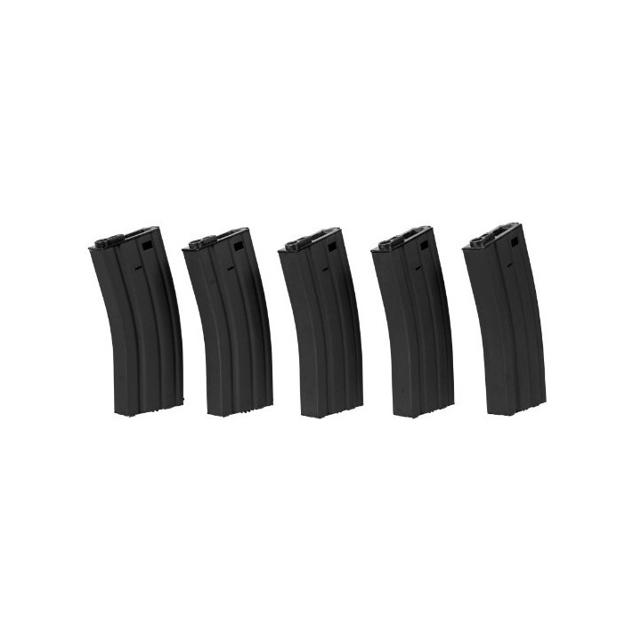 Hi-Cap 300 BB Magazines for M4/M16 Replicas - black