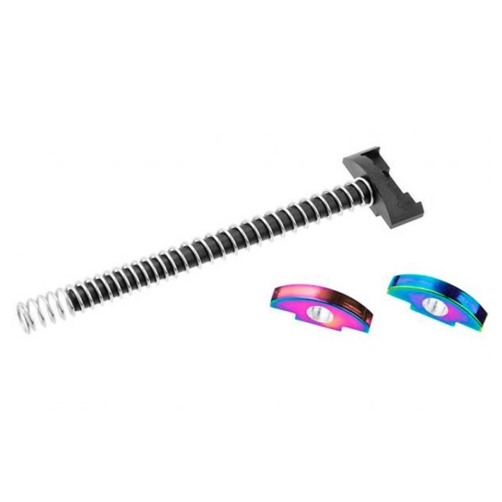AAP01 Aluminium Guide Rod Set - Black
