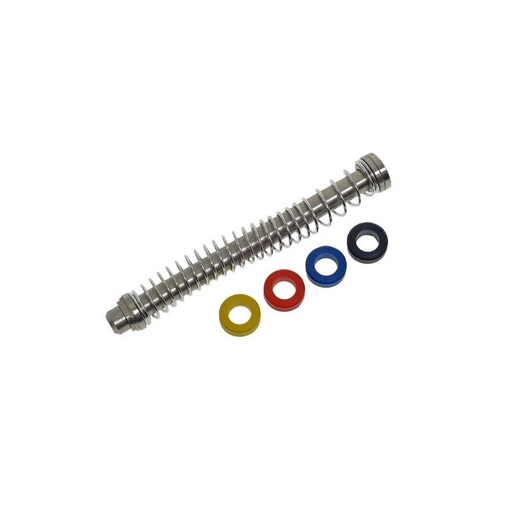 SS G Guide Rod Set - Silver Glock CowCow
