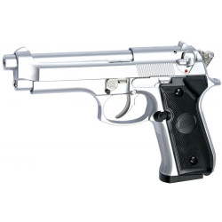 Gaz culasse fixe, M92F, chromé