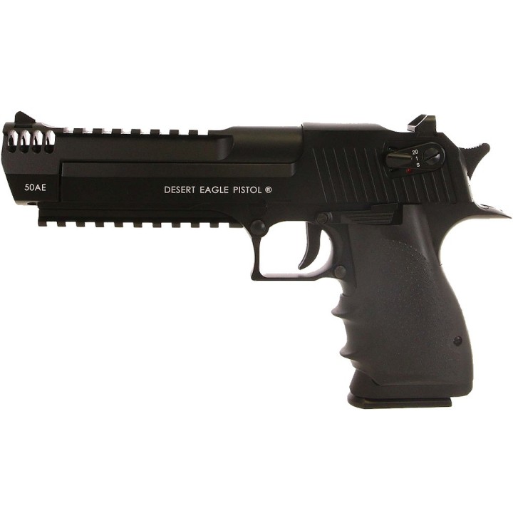 airsoft Desert Eagle L6 CO2 FULL AUTO BLACK METAL
SLIDE BLOWBACK